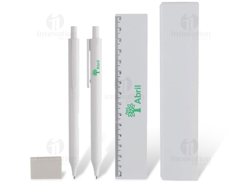 Kit de escritório completo para garantir sua produtividade! Inclui papel, lápis, tesoura e muito mais. Ideal para melhorar sua criatividade e organização. Feito com materiais de alta qualidade e design moderno. Perfeito para uso em casa, no trabalho ou na escola. Garanta já o seu!
