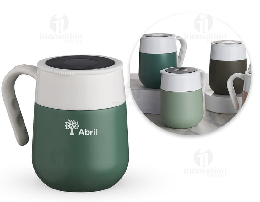Caneca térmica de 500ml com display LED para manter sua bebida quente por mais tempo. Ideal para café, chá ou qualquer outra bebida. Perfeita para começar bem o dia ou dar uma pausa. Adquira já a sua! #canecatermica #500ml #displayled #café #chá #bebida quente