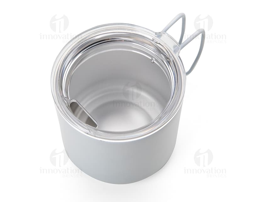 Caneca Inox 350 ml - Desfrute de suas bebidas favoritas com elegância e sofisticação. Feita em aço inoxidável, essa caneca é perfeita para café, chá ou outras bebidas quentes. Adicione um toque de estilo ao seu café da manhã com essa peça essencial em sua cozinha. Conheça já!