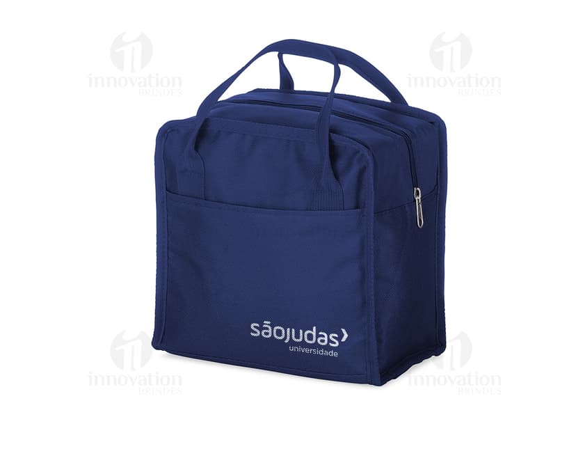 Bolsa térmica 7 litros em couro retro, perfeita para viagens e compras. Design fashion com alça resistente e fivela elegante. Mantenha seus itens refrigerados com estilo!