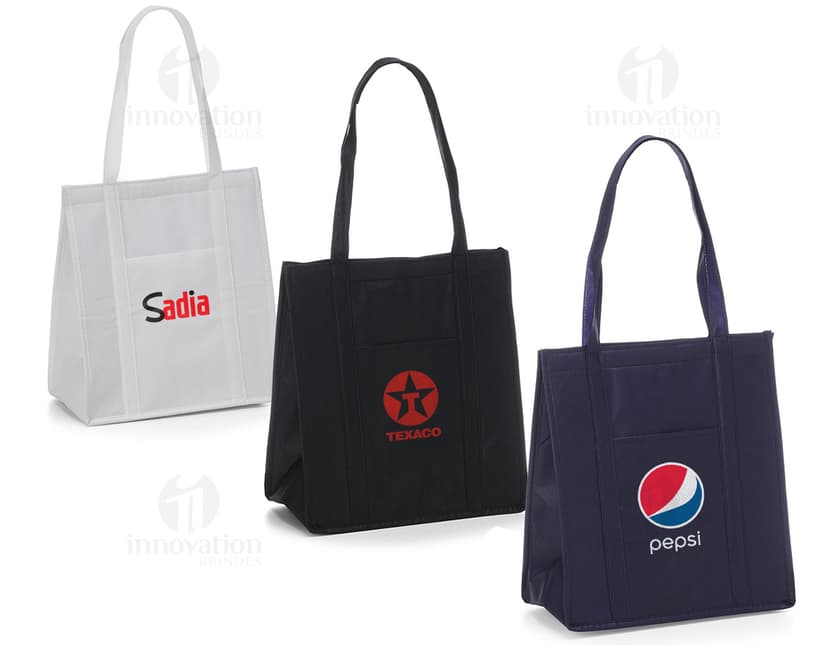 Leve para casa a sacola térmica de 18 litros feita em material resistente TNT. Perfeita para suas compras no shopping ou no mercado, mantendo seus produtos frescos por mais tempo. Aproveite a promoção e garanta a sua! Ideal para presentear alguém especial. Adquira já a sua sacola térmica e faça suas compras com muito mais praticidade.