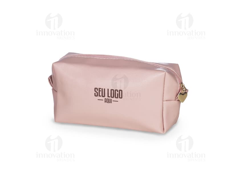 Nécessaire PU Impermeável - Ideal para guardar seus pertences de forma prática e segura! Perfeito para viagens, mantendo seus objetos pessoais protegidos da água. Garanta já o seu!