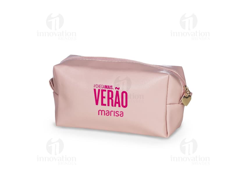 Nécessaire PU Impermeável - Ideal para guardar seus objetos pessoais com estilo e praticidade. Fabricado em material de alta qualidade, resistente à água. Perfeito para viagens e uso diário. Garanta já o seu!