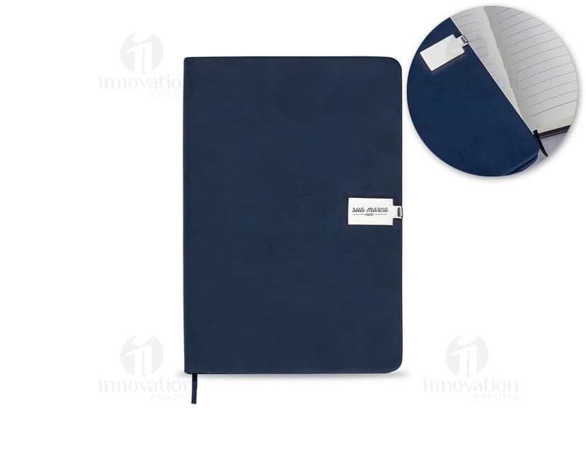 Bloco de anotações em papel pautado, perfeito para manter suas ideias organizadas. Ideal para uso no escritório ou em casa. Não deixe escapar nenhuma informação importante! Compre já o seu.