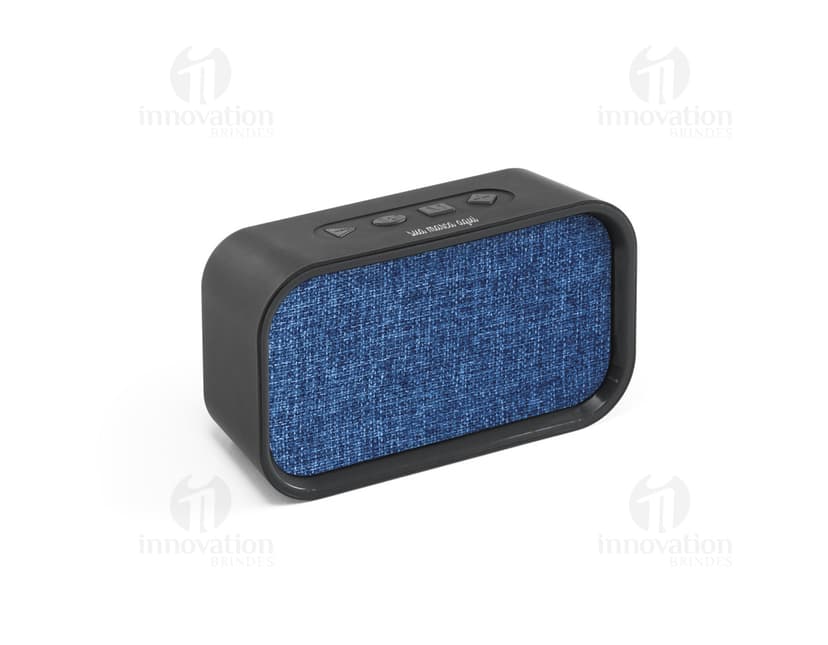 Caixa de som sem fio retro com design moderno e display de tela. Perfeita para negócios e comunicação, portátil e com armazenamento. Acompanha case.