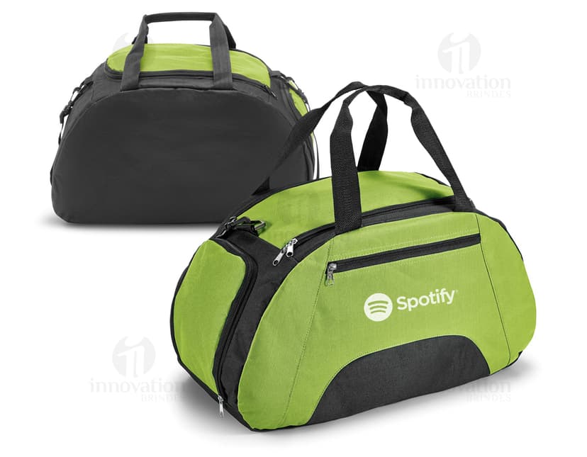 Bolsa esportiva em couro moderna em nylon com alça ajustável, perfeita para viagens e compras. Fechamento com zíper e fivela, em uma variedade de cores. Adicione um toque de estilo ao seu visual!