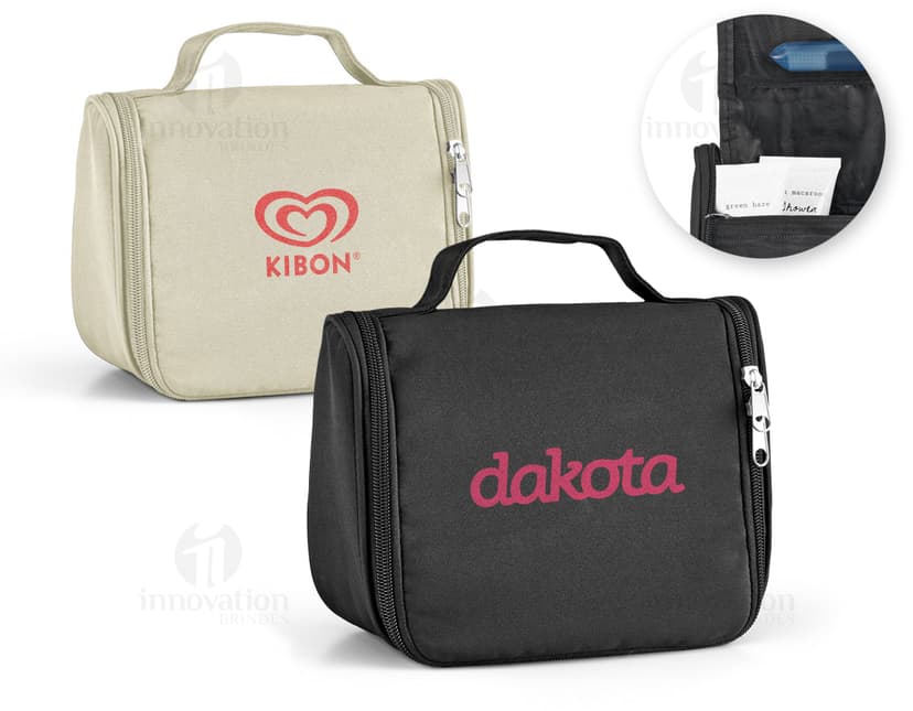 Necessaire de Couro Moderna para Viagem - Bolsa de Luxo com Alça e Zíper. Perfeita para guardar seus acessórios com estilo e praticidade. Ideal para viagens de negócios ou para o dia a dia. Adquira já a sua!