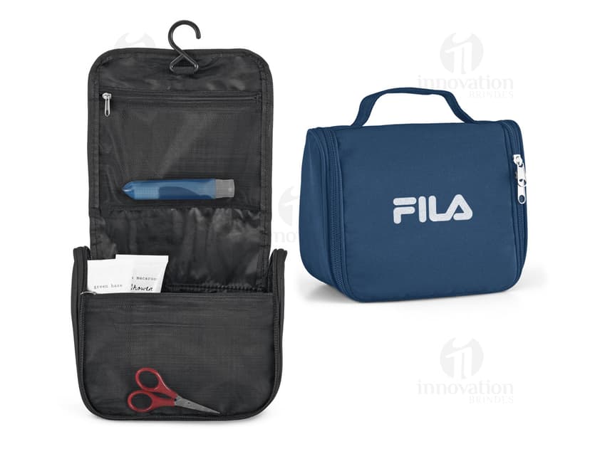 Nécessaire de couro moderna e luxuosa para viagens ou uso diário. Perfeita para guardar seus pertences com praticidade e estilo. Com alça e zíper, é um acessório elegante e funcional. Adquira já a sua!