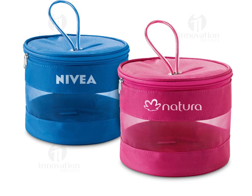 Nécessaire de metal prateado vazio, ideal para armazenar seus itens de beleza com elegância e praticidade. Design criativo e resistente, perfeito para organizar seus produtos favoritos. Adquira já o seu!