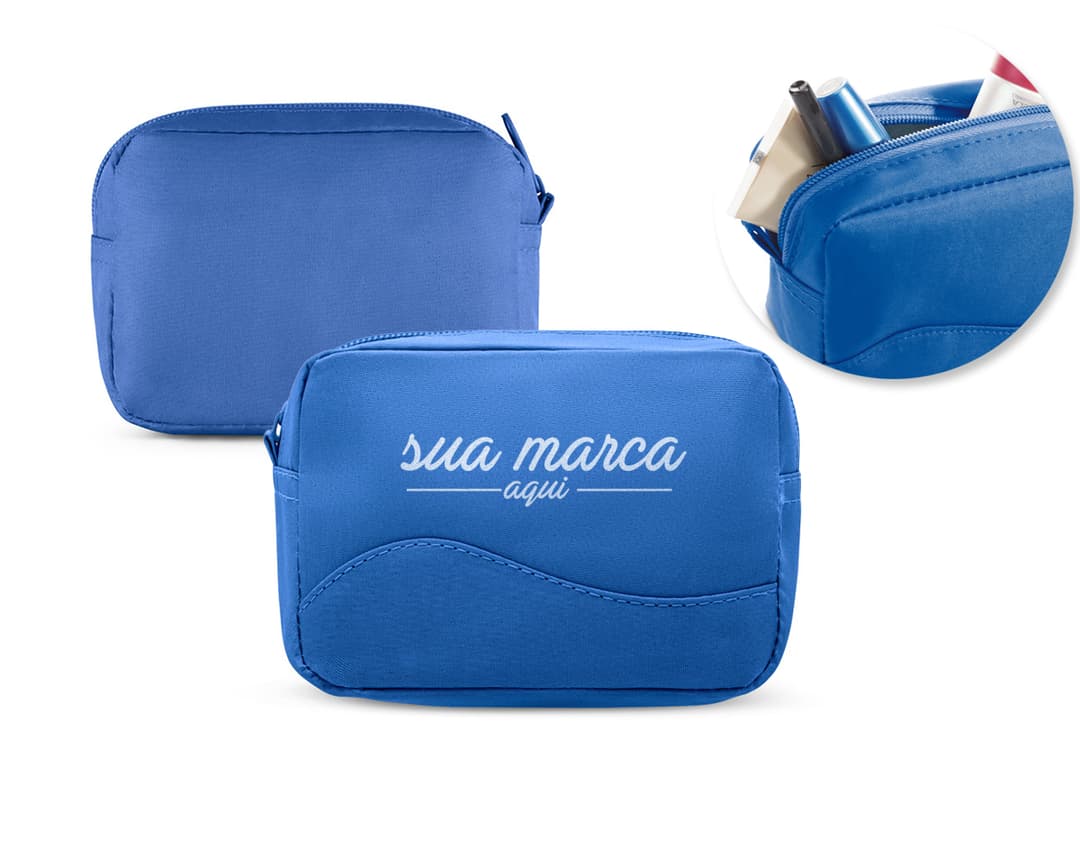 Necessaire de Couro Preto para Viagem - Prática e Elegante. Ideal para Armazenar seus Itens de Higiene Pessoal com Estilo e Organização. Adquira já a Sua!