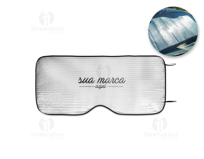 Protetor Solar para Carros: proteja seu veículo do sol com estilo e praticidade. Com design moderno e descolado, este produto é perfeito para manter seu carro protegido dos raios solares. Aproveite a promoção e garanta já o seu!