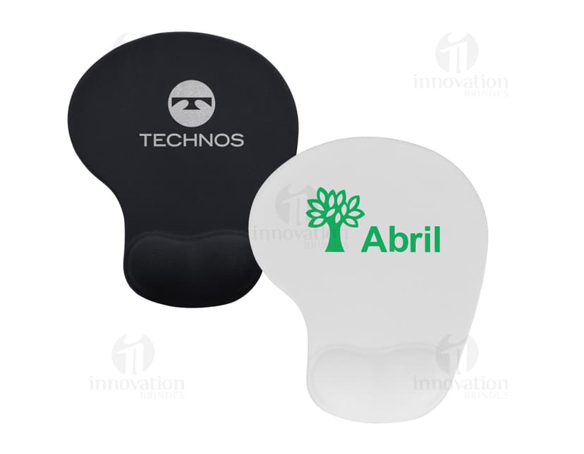 Mouse pad ergonômico rosa 3D, ideal para o Dia dos Namorados. Surpreenda no presente com esse item de design inovador e realce sua decoração.