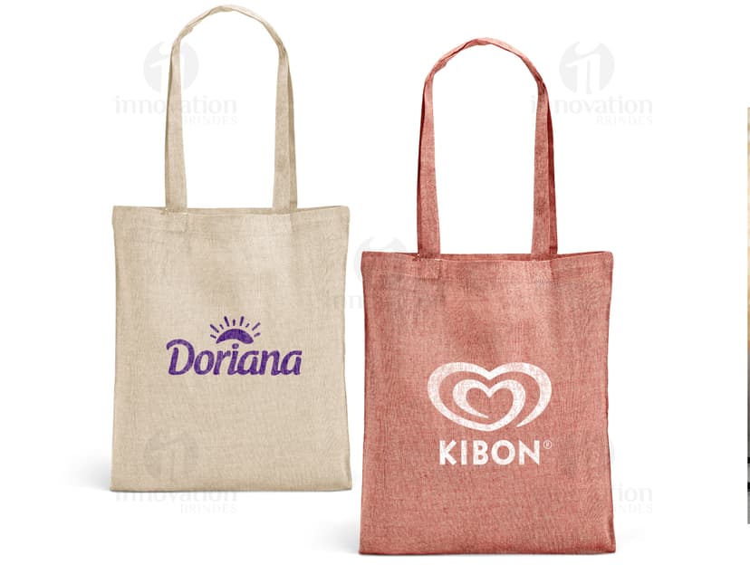 Sacola de algodão de 375 x 415 mm, perfeita para suas compras no shopping! Feita em couro de luxo, essa sacola é um acessório comercial essencial para seu negócio. Com alça resistente e design casual, garanta já a sua!