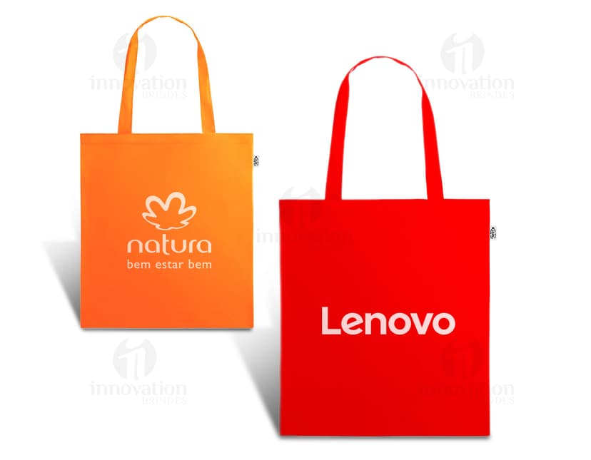 Sacola Rpet 380 x 420mm: perfeita para presentes e compras no shopping. Com design moderno e sustentável, é a opção ideal para embalar seus produtos com estilo e consciência ambiental. Garanta já a sua!
