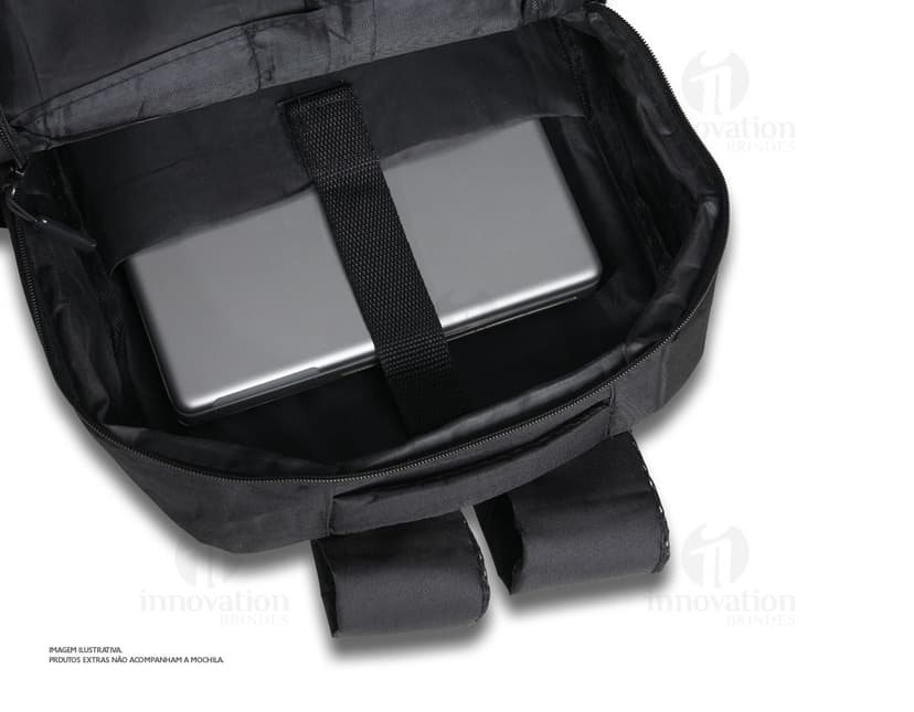 Mochila para notebook preta em couro sintético - ideal para viagens de negócios e passeios. Compartimento acolchoado para laptop, zíper resistente e alças ajustáveis. Acessório indispensável para empresários modernos e profissionais elegantes. Adquira já a sua! #mochilaparanotebook #viagemdenegocios #acessoriosdeescritorio