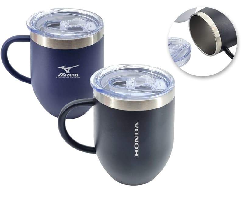 Caneca Térmica Inox 350ml: Desfrute de bebidas quentes ou geladas com estilo e praticidade! Mantenha sua bebida favorita na temperatura ideal por mais tempo. Perfeita para café, chá, chocolate quente e muito mais. Adquira já a sua!