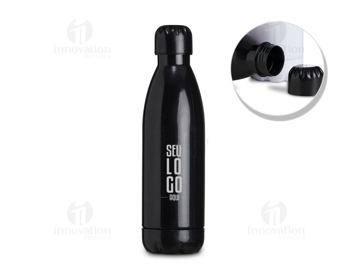 Garrafa Plástica 700ml - Ideal para brindes personalizados em eventos corporativos! Feita em plástico resistente, moderna e prática. Acompanhe a tendência de sustentabilidade e promova sua marca de forma elegante. Perfeita para armazenar bebidas alcoólicas, como vinhos e destilados. Adquira já a sua!
