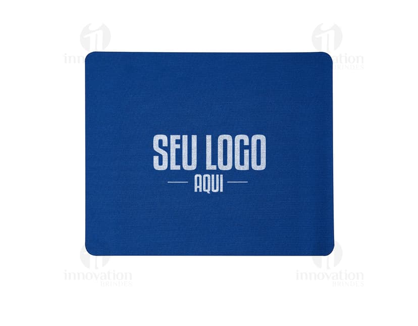 Mouse Pad Retangular Design Clean com Textura em Couro - Ideal para Escritório e Home Office. Aumente sua produtividade com esse acessório de alta qualidade. Ótimo para o uso diário e proteção do seu mouse. Compre já!