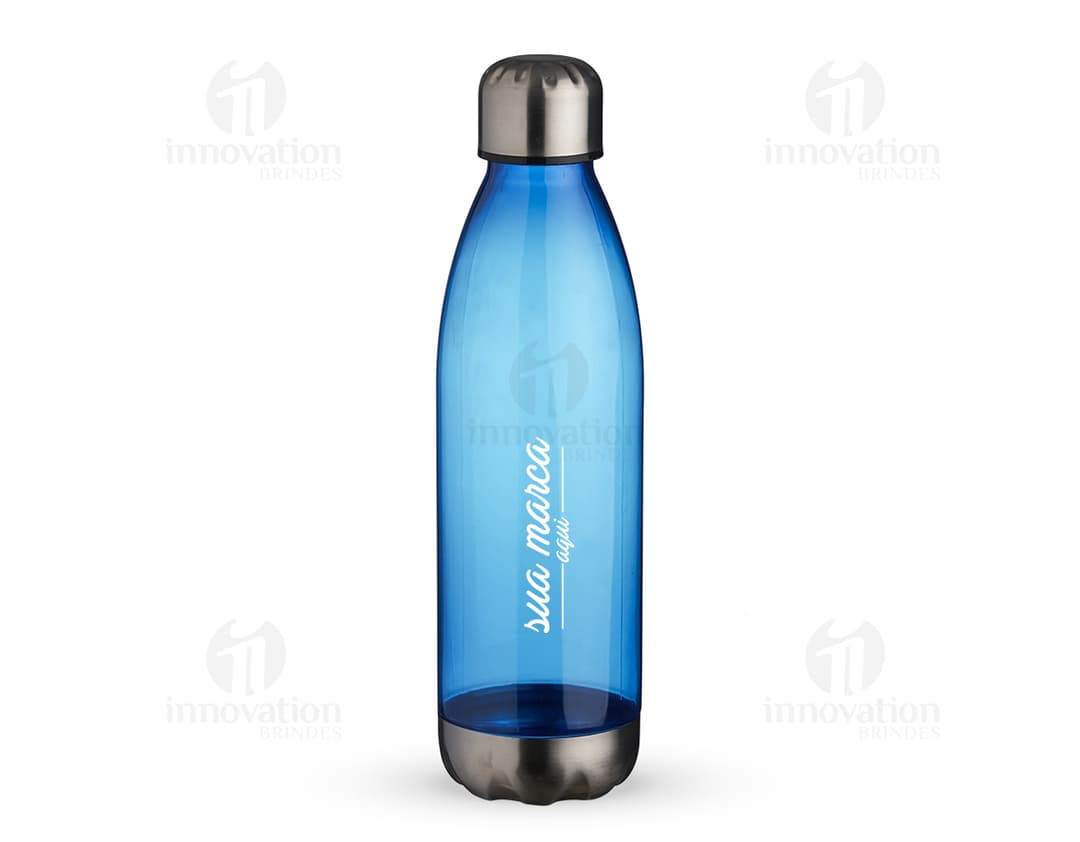 Garrafa squeeze plástica 700ml - Ideal para manter-se hidratado ao longo do dia com água fresca e saudável. O design transparente e clean proporciona praticidade e higiene. Perfeito para levar para academia, trabalho ou passeios ao ar livre. Adquira já a sua!