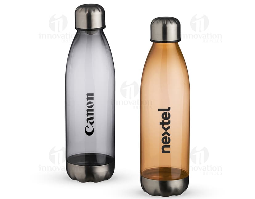 Garrafa de Água de Plástico 700ml - Ideal para se manter hidratado ao longo do dia. Feita de material transparente e resistente, com tampa de rosca para garantir a frescura da sua bebida. Perfeita para levar para o trabalho, academia ou passeios ao ar livre. Adquira já a sua!