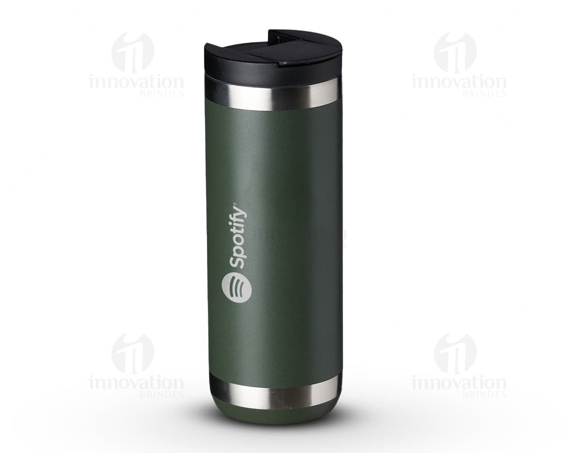 Copo Térmico 550ml de alta qualidade em metal prateado, ideal para manter sua bebida na temperatura perfeita por mais tempo. Com design elegante e moderno, é perfeito para uso diário ou em viagens. Aproveite a praticidade e sofisticação deste item essencial.