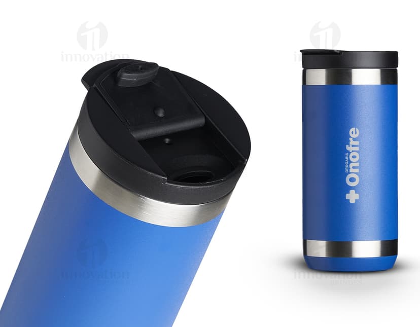Copo térmico 350ml - Mantenha sua bebida preferida sempre na temperatura ideal com este copo térmico. Feito com material de alta qualidade e design moderno, é perfeito para te acompanhar no dia a dia. Garanta já o seu!