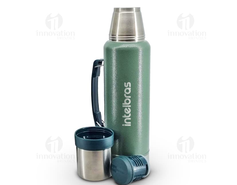 Garrafa térmica de 1,4 litro: mantenha suas bebidas frescas por mais tempo! Ideal para viagens, academia, escritório ou passeios. Produto de alta qualidade para garantir a sua hidratação em qualquer lugar. Aproveite já!