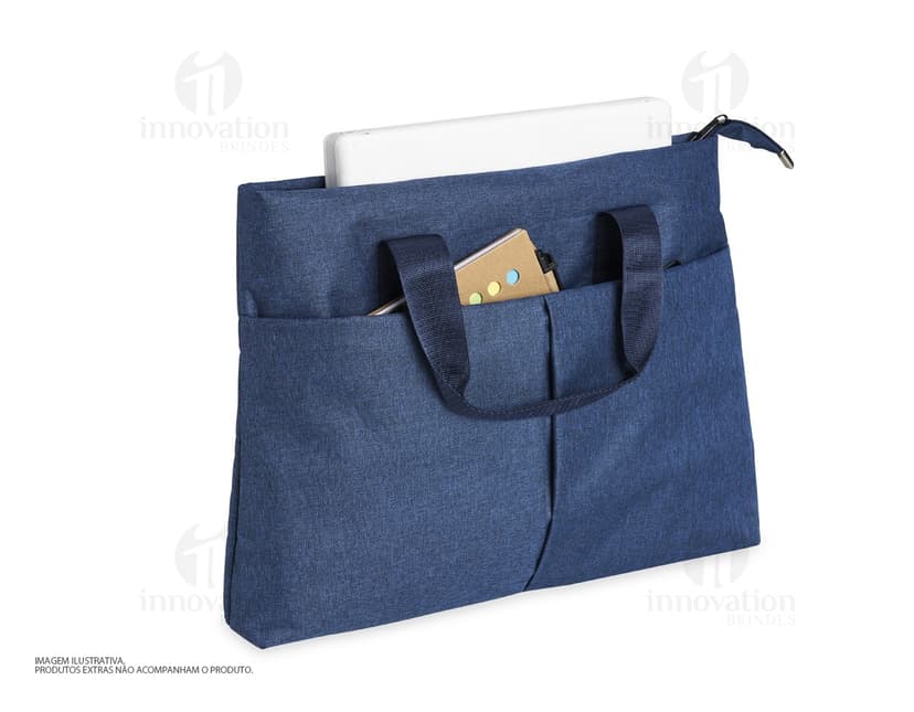 Pasta de couro preta para notebook de 15 polegadas, perfeita para transporte e armazenamento seguro do dispositivo. Elegante e moderna, ideal para empresários e profissionais que buscam praticidade e estilo.