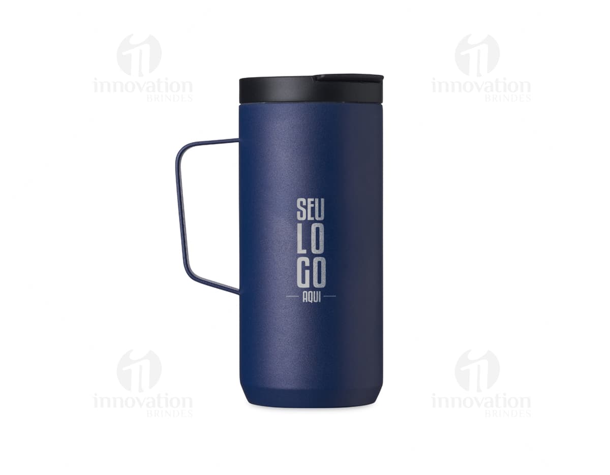 Caneca térmica 400ml de alta qualidade para manter suas bebidas quentes ou geladas por mais tempo. Feita em metal resistente, ideal para uso indoor ou outdoor. Perfeita para cuidar da saúde e do meio ambiente. Garanta a sua agora!