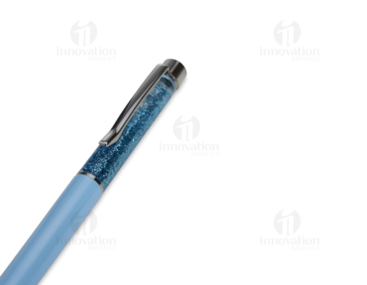 Caneta metal glitter de alta qualidade para escrita e desenho, perfeita para uso no escritório, na escola ou em casa. Adquira já a sua!