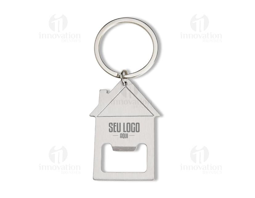Chaveiro abridor de metal: o acessório ideal para presentear com elegância e praticidade. Perfeito para lembranças corporativas e eventos especiais. Adquira já o seu!