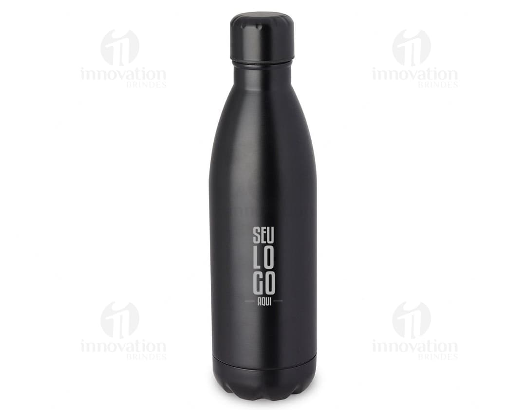 Squeeze Aço Inox 750ml - Ideal para manter suas bebidas preferidas sempre por perto. Garrafa de alta qualidade, perfeita para qualquer ocasião. Aproveite!