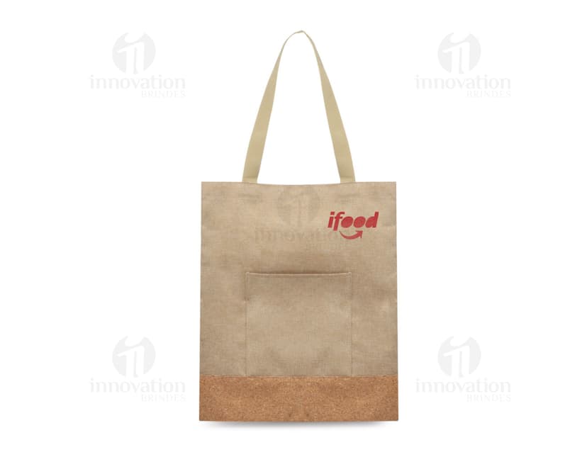 Sacola de papel kraft marrom com design elegante e moderno. Perfeita para presentes, compras, armazenamento de objetos e muito mais. Seu material resistente e sustentável a torna uma opção consciente e estilosa. Adquira já a sua!