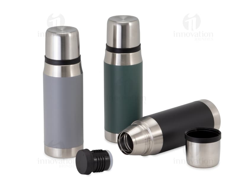 Garrafa térmica de 500ml, perfeita para manter suas bebidas quentes ou geladas por mais tempo. Ideal para levar para o trabalho, academia ou viagens. Design moderno e prático. Adquira já a sua!