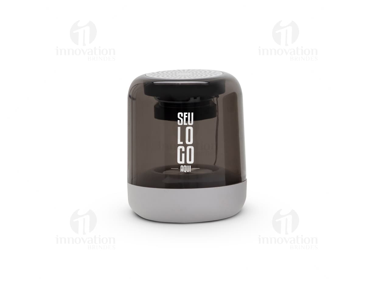Caixa de som multimídia com LED: modernidade e qualidade de som em um só produto! Perfeita para quem busca um som potente e design elegante para o escritório. Acesse agora e aproveite!
