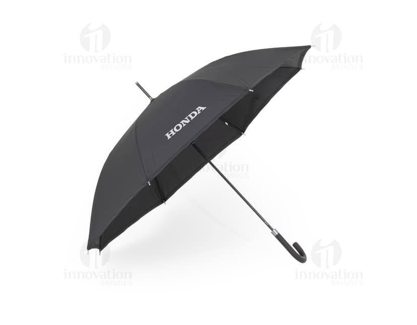Guarda-chuva manual em poliéster com aço, design colorido em laranja e amarelo, com uma combinação de cores vibrantes. Possui uma forma única de guarda-sol com detalhes em 3D, apresentando elementos gráficos e símbolos, como um peixe-espada e uma fita arco-íris. O guarda-chuva é decorado com padrões modernos e uma asa de guarda-chuva com marcações de segurança. É um acessório ideal para proteção contra chuva e sol durante o verão, adequado para uso de pescadores, surfistas e para decoração em vários ambientes.