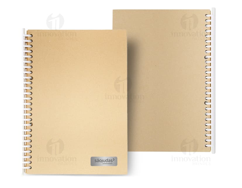 Caderno B5 Kraft 26x19 - Ideal para organizar suas tarefas no escritório ou na escola. Notas, lembretes e planos cabem perfeitamente neste caderno de alta qualidade. Perfeito para estudos e trabalho. Adquira já o seu!
