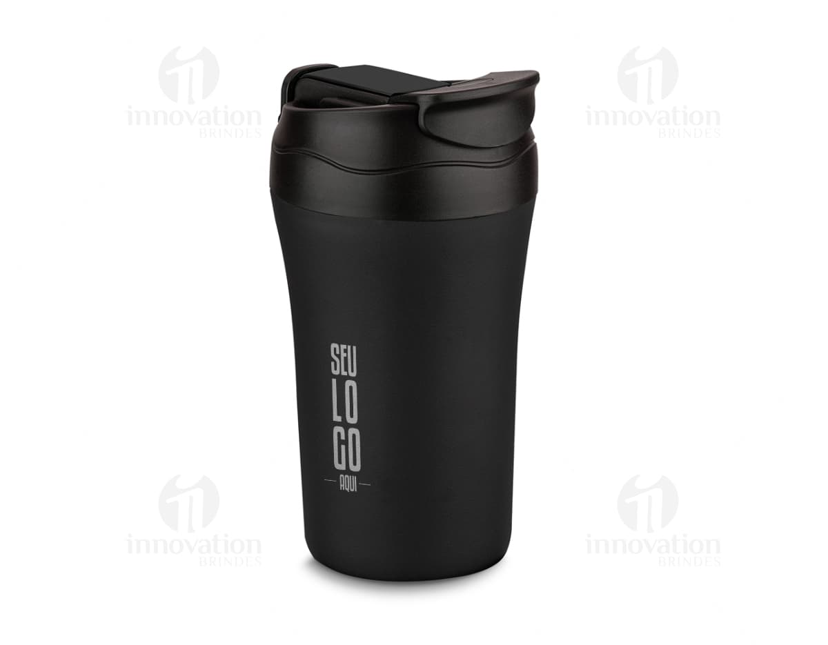 Copo Térmico 300ml - Mantenha sua bebida quente ou gelada por mais tempo com nosso copo térmico de alta qualidade em metal. Perfeito para o dia a dia, academia ou viagens. Aproveite!