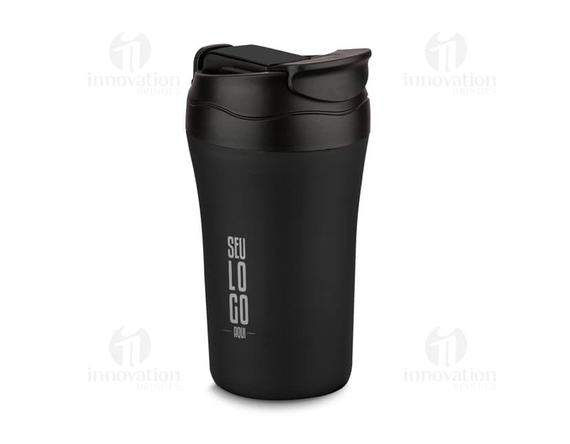 Copo Térmico 300ml - Mantenha sua bebida quente ou gelada por mais tempo com nosso copo térmico de alta qualidade em metal. Perfeito para o dia a dia, academia ou viagens. Aproveite!