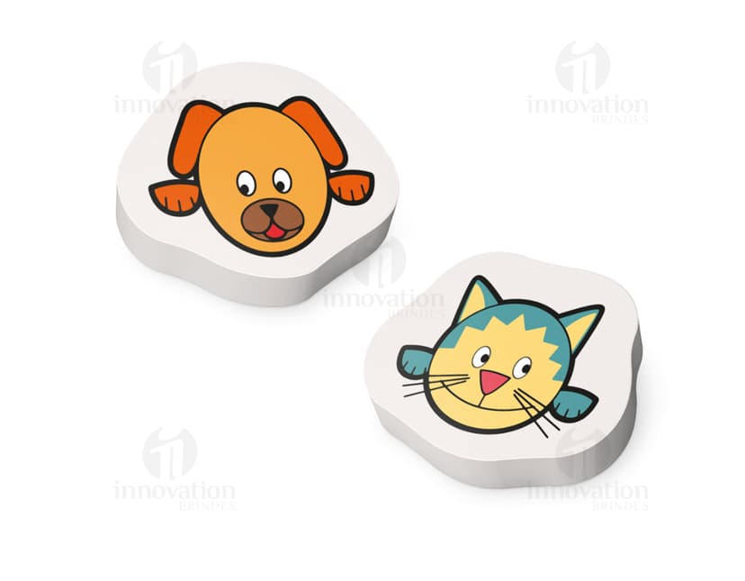 Conjunto com 3 borrachas para apagar seus erros com facilidade e precisão. Ideal para uso escolar e escritório. Adquira já o seu!