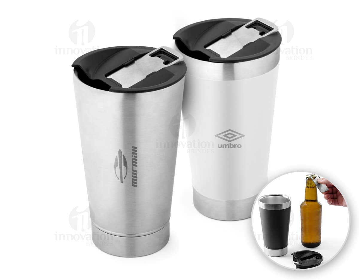 Copo térmico 630ml com abridor, ideal para armazenar e manter a temperatura de bebidas como café, cappuccino, chocolate quente e outras bebidas. Perfeito para café da manhã, lanches ou para levar consigo durante o dia. Design prático, resistente e funcional, com capacidade para bebidas quentes e frias.