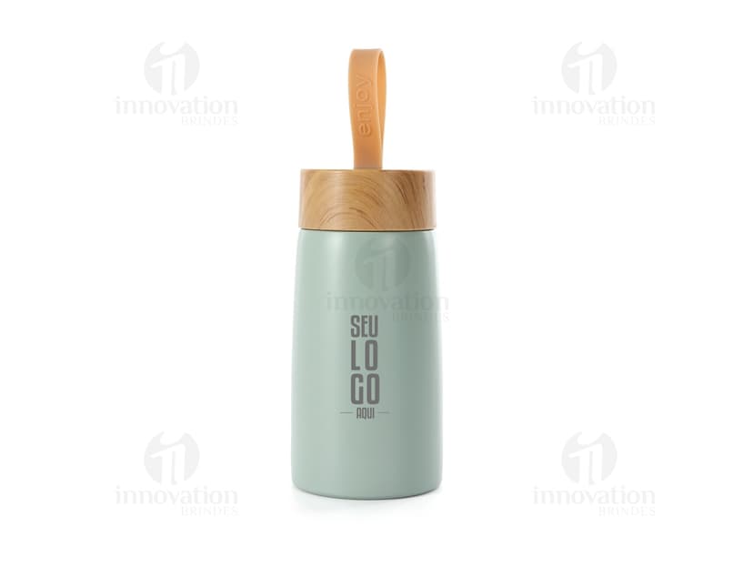 Garrafa Inox Parede Dupla 250ml: Mantenha suas bebidas sempre na temperatura ideal com esta garrafa de inox de parede dupla. Ideal para levar para o trabalho, academia ou passeios. Durável e prática, uma ótima opção de brinde personalizado. Adquira já a sua!