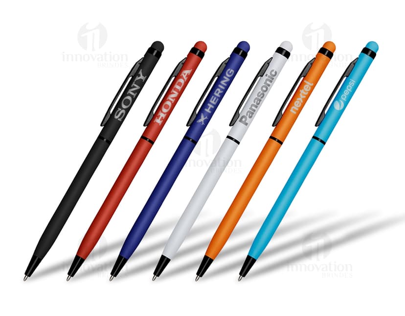 Caneta de Metal Touch - Perfeita para escrita suave em papel ou tablet. Ideal para trabalho, estudo e negócios. Caneta de metal elegante e durável. Sucesso garantido! Compre já!