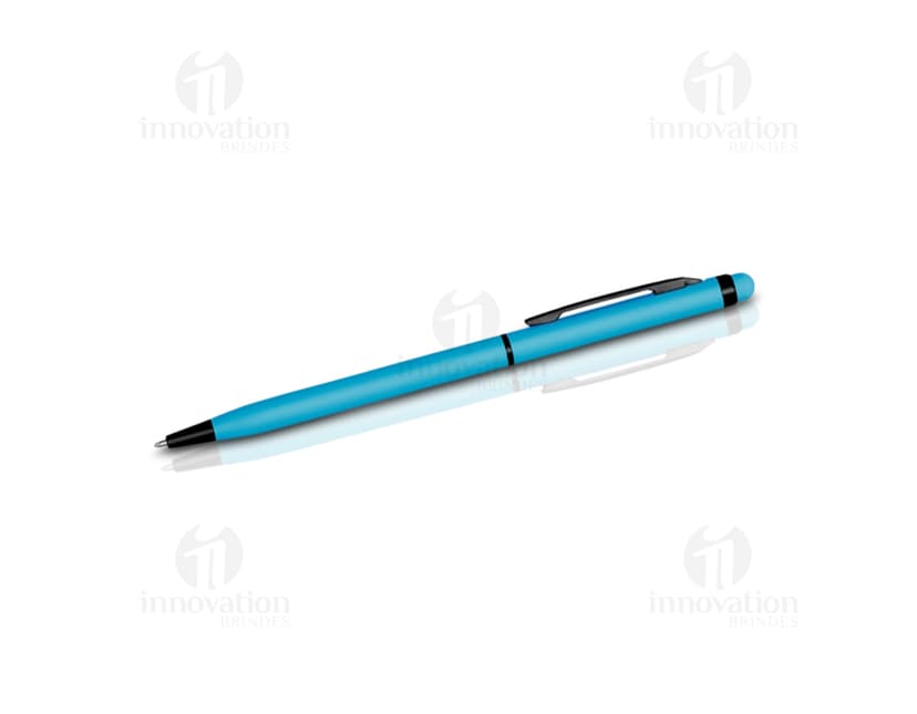 Caneta de metal touch para escrita e uso em dispositivos eletrônicos. Perfeita para escritório, escola ou negócios. Design elegante e durável em metal prateado. Ideal para assinaturas, desenhos e anotações. Aumente sua produtividade com esta caneta de alta qualidade!