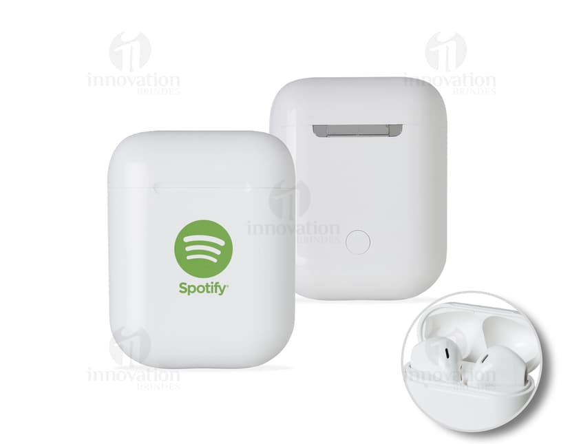 Fone bluetooth c/ touch e microfone em design moderno e tecnológico, cor preta. Compatível com dispositivos eletrônicos, como computador, tablet e smartphone. Ideal para uso em ambientes de trabalho e home office.