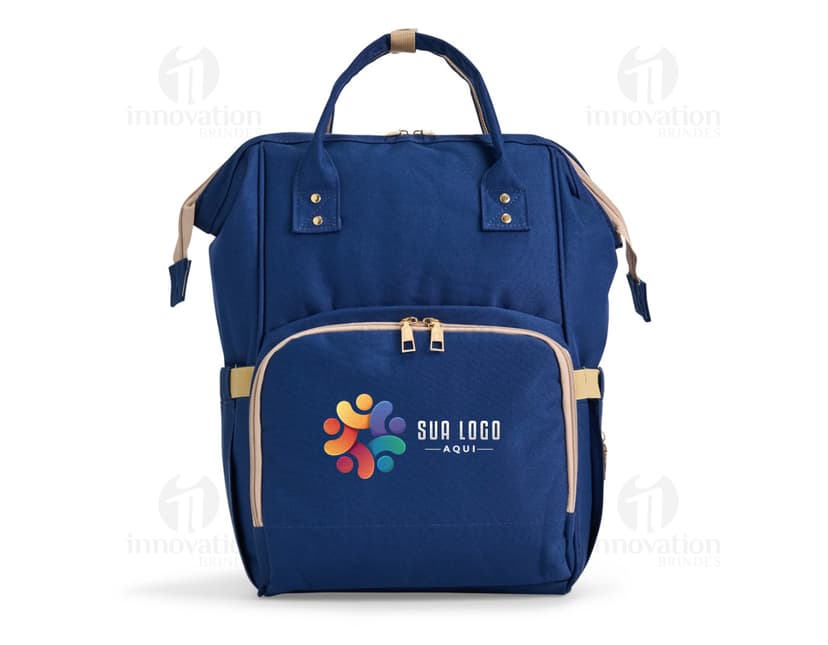 Mochila oxford funcional 19 litros em couro preto, moderna e elegante, com alça, zíper, bolso e fecho. Ideal para viagens, negócios, compras e estilo casual.