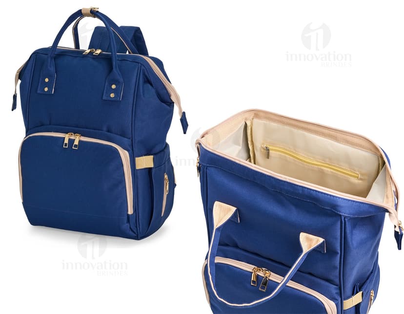 Mochila oxford funcional 19 litros em couro preto, moderna e elegante, com alça, zíper, bolso e fecho. Ideal para viagens, negócios, compras e estilo casual.