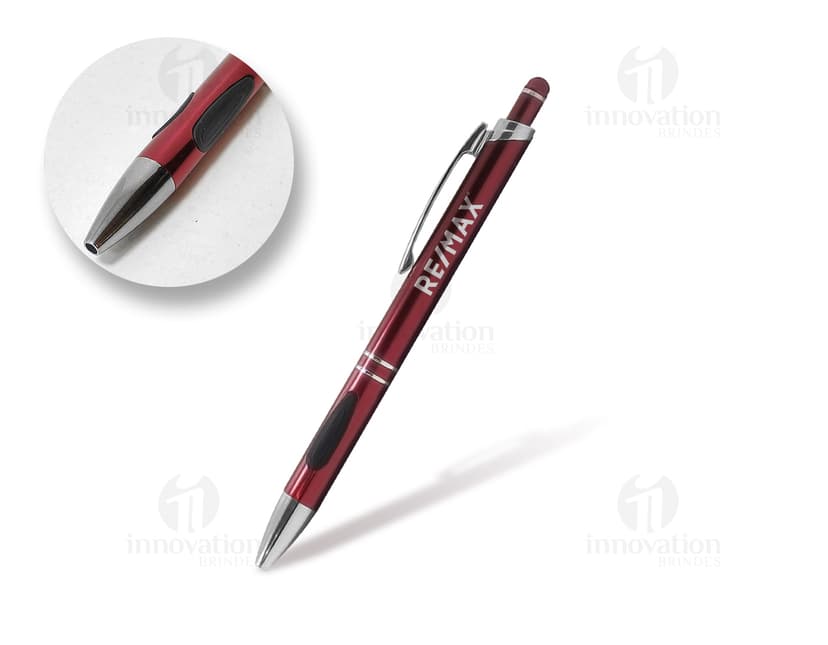 Caneta metal touch - Ideal para escrita no dia a dia no escritório, na escola ou em casa. Perfeita para assinar documentos, preencher formulários e escrever textos com precisão. Feita com material de alta qualidade, possui ponta touch que facilita o uso em dispositivos eletrônicos. Adquira já a sua!