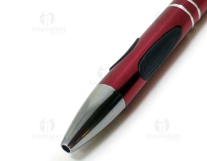 Caneta Metal Touch - Ideal para escrita profissional e elegante. Perfeita para assinar documentos, preencher formulários e fazer anotações. Seu design refinado e ponta touch trazem praticidade e sofisticação para seu dia a dia no escritório ou na escola. Garanta já a sua!