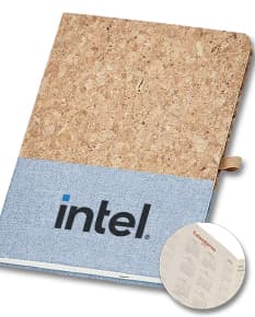 Caderneta A5 de cortiça - Perfeita para anotações e lembretes no dia a dia! Feita com material de alta qualidade, possui design elegante e prático. Ideal para uso em casa, na escola ou no escritório, mantendo suas tarefas e compromissos sempre organizados. Adquira já a sua!